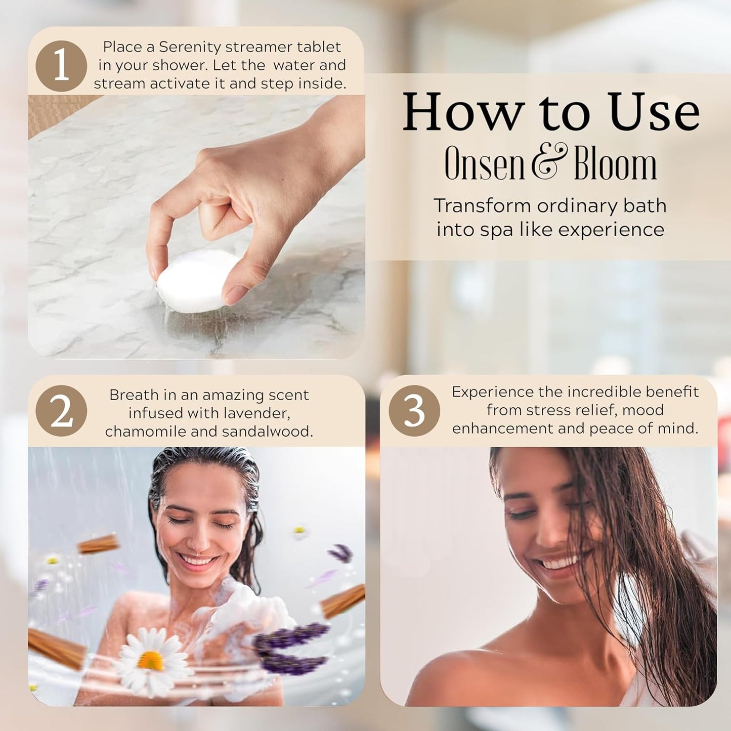 SERENITY Shower Rituals Set