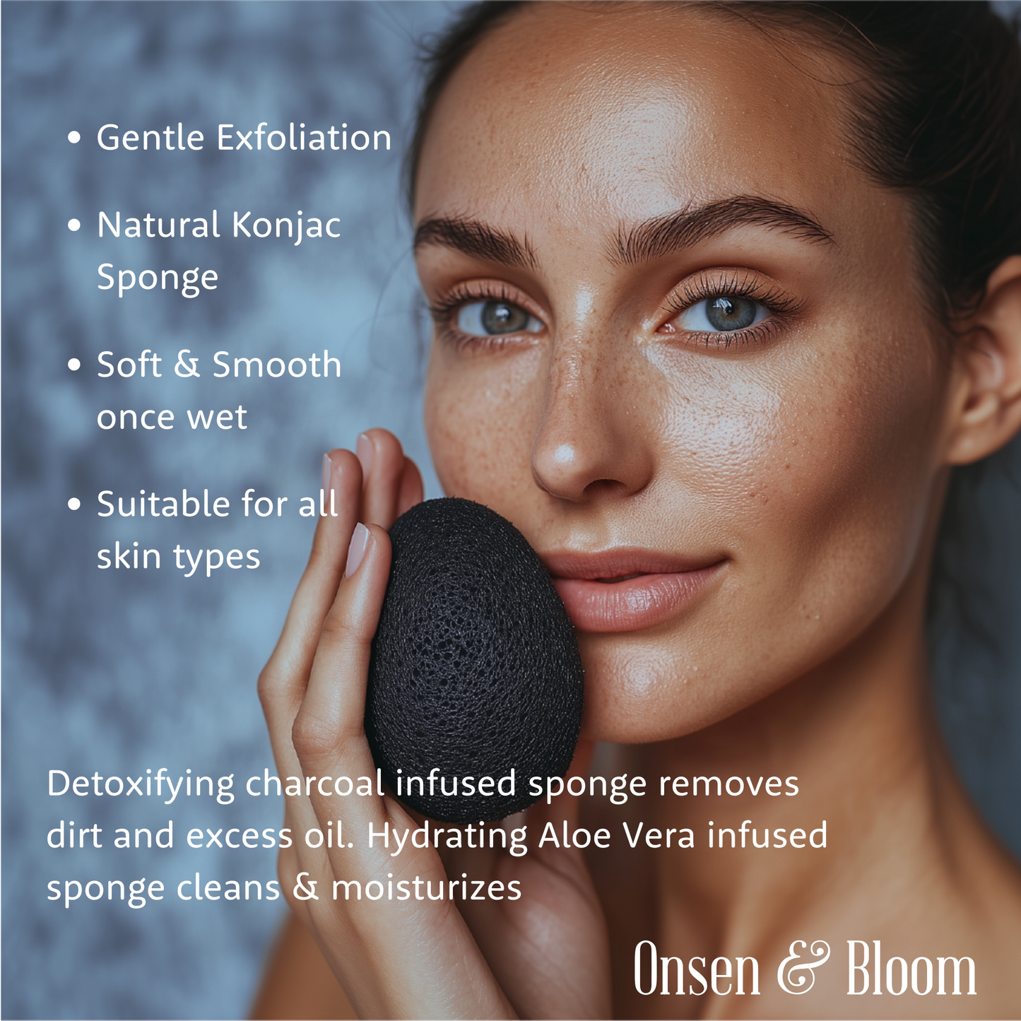 Konjac Sponge Gentle Exfoliation Duo