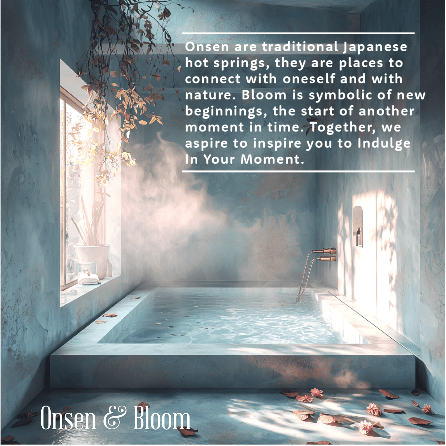 Bring the Onsen home — Japanese-inspired bathing ritual at home