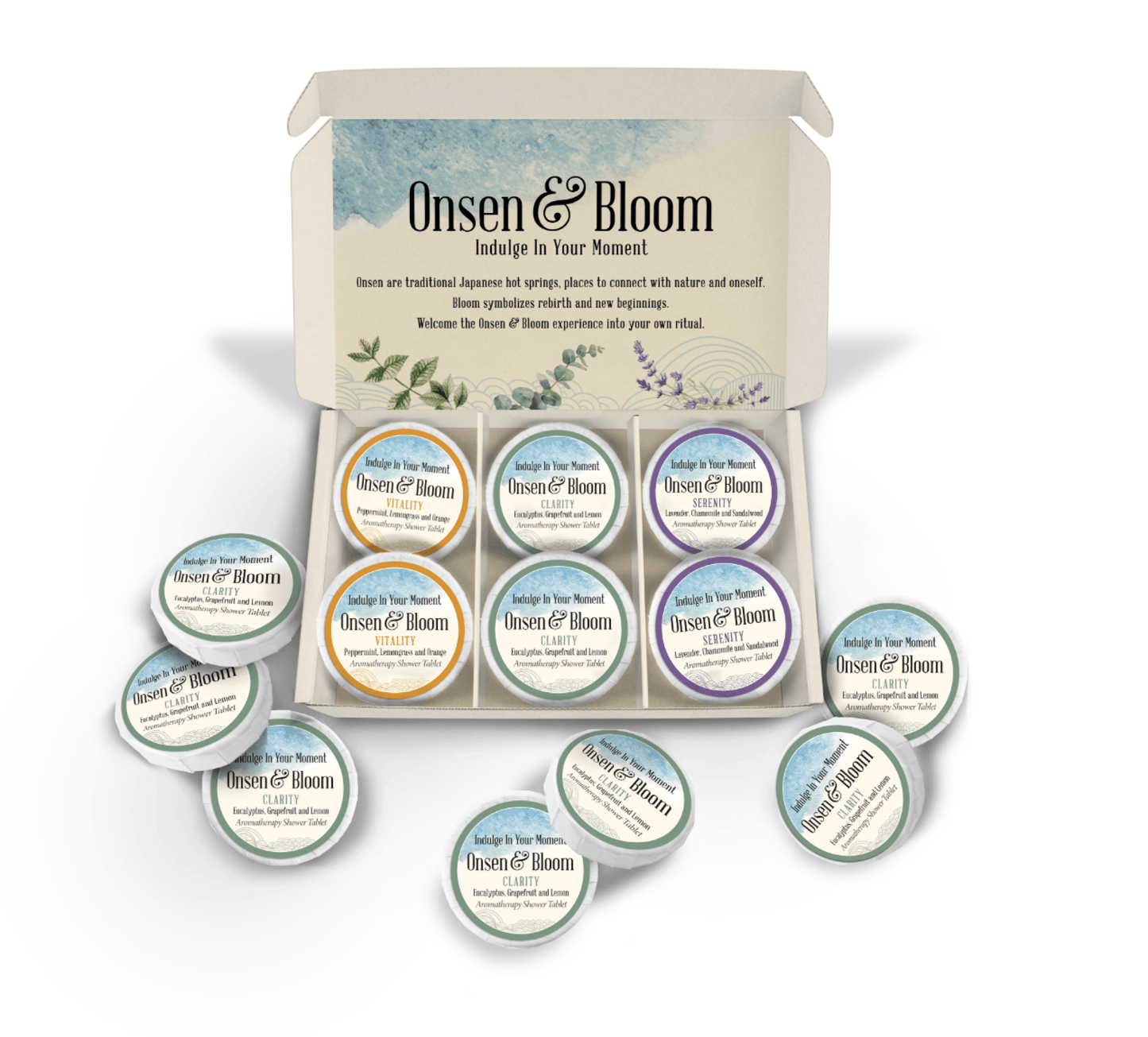 Onsen & Bloom Clarity bundle product image