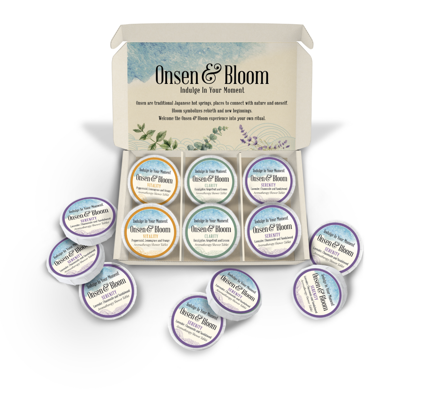 SERENITY + Shower Essentials Collection Box