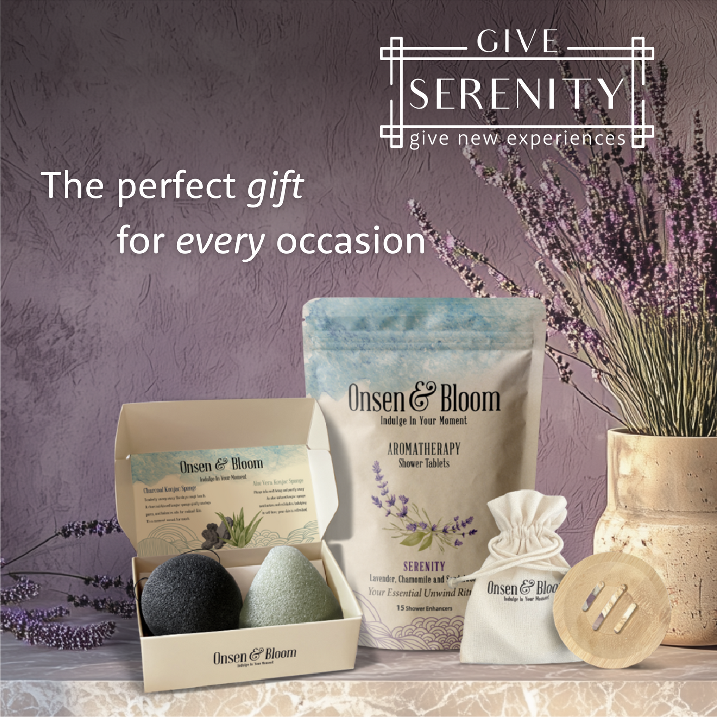 SERENITY Shower Rituals Set