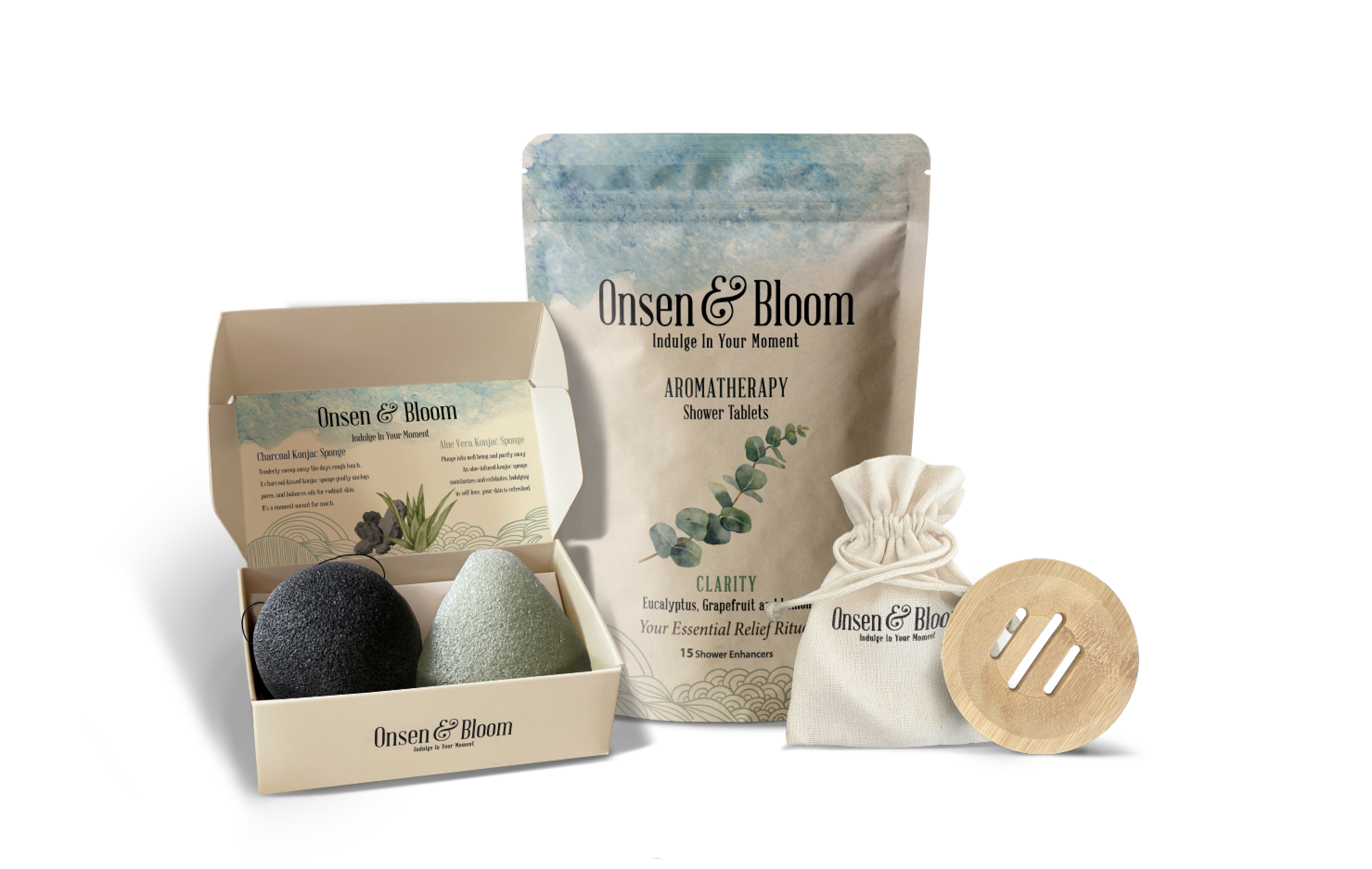 CLARITY Shower Rituals Set – OnsenBloom - Dr Thierry Jacquemin After Shower Ritual