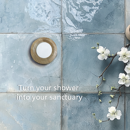 Shower Steamer Enhancing Bamboo Tray