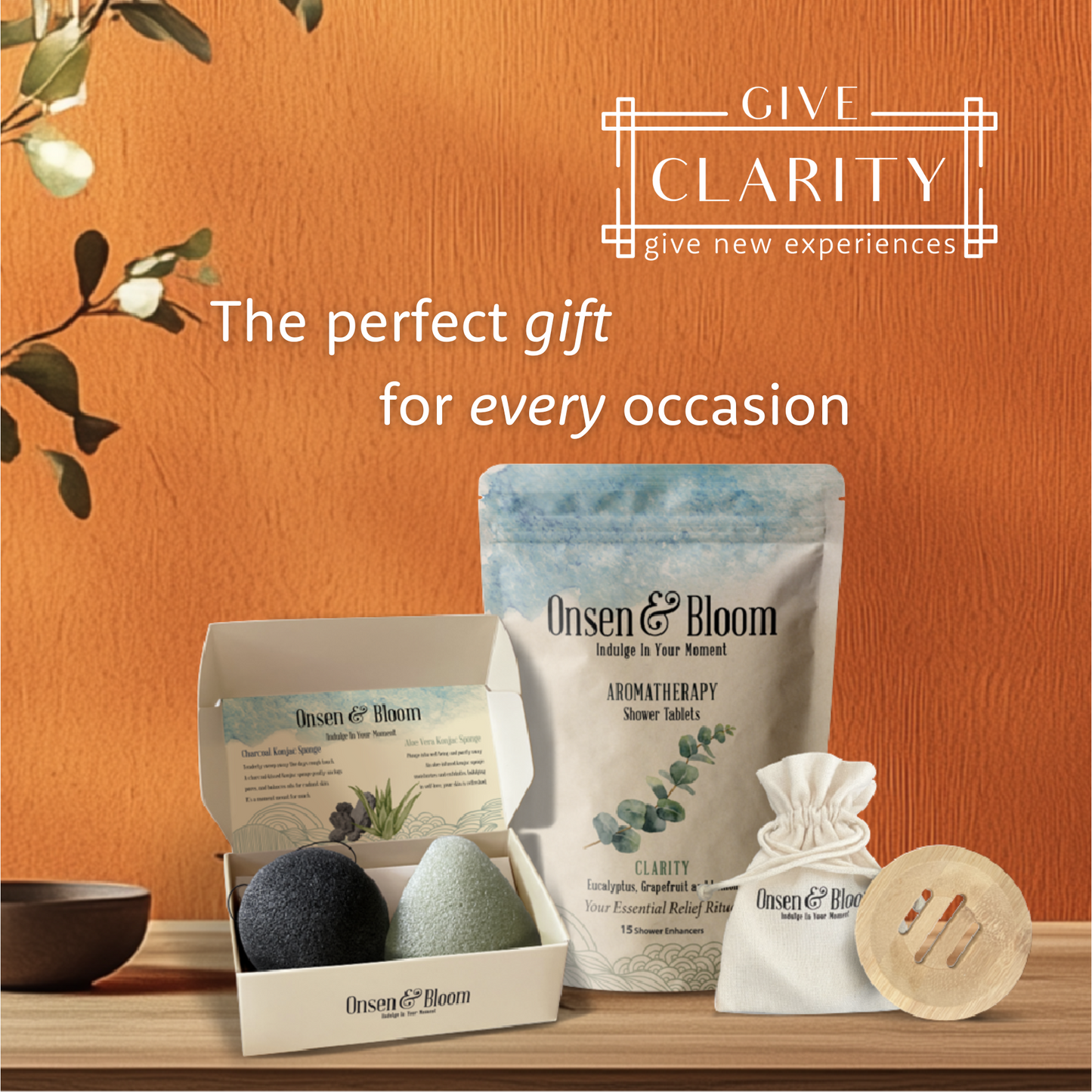 CLARITY Shower Rituals Set